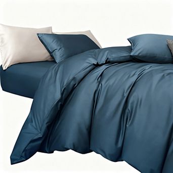 Luxury 800 Thread Count Cotton Sateen Duvet Cover Set