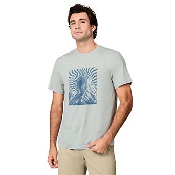 Free Country Men's Super Soft Microtech® Short Sleeve Graphic Crew Tee