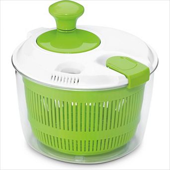3-qt Greens and Fruit Salad Spinner, Wash Spin Dry Vegetables