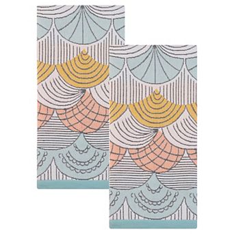Boho Cotton Hand Towel Cute Pattern Soft Absorbent Bathroom Towel for Home 13"x29"