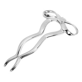 4.53"x2.56" U-shaped Bow Portable Hairpin for Women 1 pc