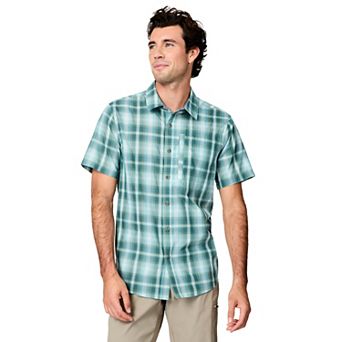 Free Country Men's Excursion Short Sleeve Poplin Shirt