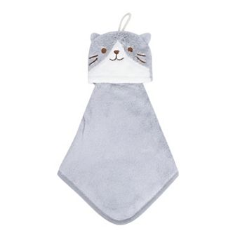 1 Pack Animal Hanging Hand Towel, Soft Absorbent Quick Dry, Cute Decorative Towel for Home 8" x 15"