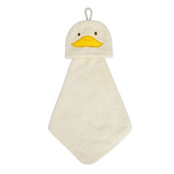 1 Pack Animal Hanging Hand Towel, Soft Absorbent Quick Dry, Cute Decorative Towel for Home 8" x 15"
