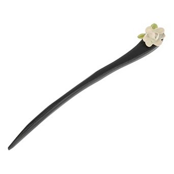 7.09" Hair Chopstick for Women 1 pc Black