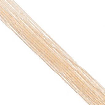 Cylin Bead 11/0 Ceylon Glass Cylindrical Seed Beads 23g Hank