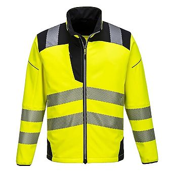 Portwest Mens PW3 Hi-Vis Soft Shell Jacket