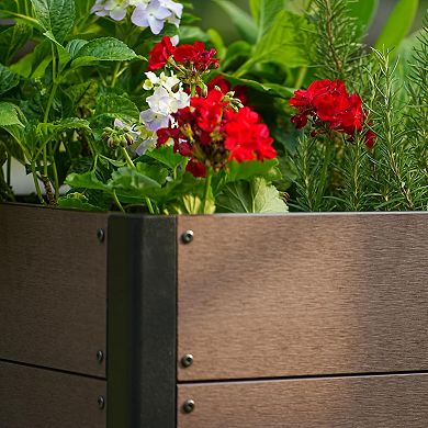 Wood Plants Bed Elevated Deep Root High Quality Durable Design for Garden