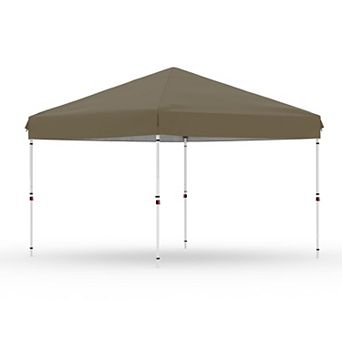10x10Ft Pop Up Canopy Beach Tent with One Push Setup Reinforced Frame Outdoor Canopy Tent