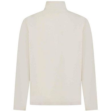 Front Row Mens Premium Pique Quarter Zip Top