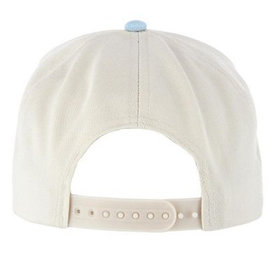 CTM Women's America Anniversary Denim Two-Tone Baseball Cap