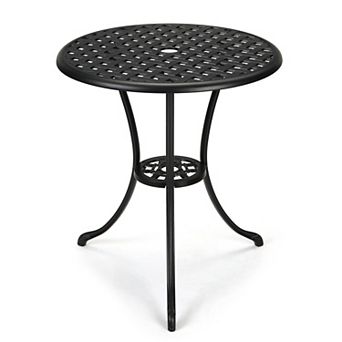 23.6" Round Outdoor Dining Table