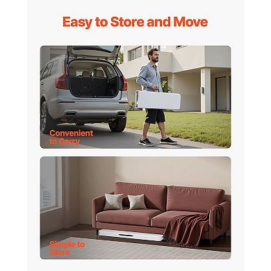 Portable Folding Benches 2-Pack for Outdoor Events and Seating