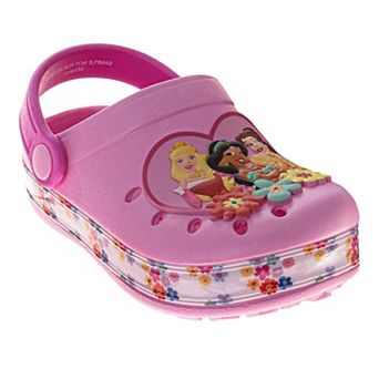 Disney Princess Girls' Pink EVA Water Shoes Clogs (Toddler / Little Kid)