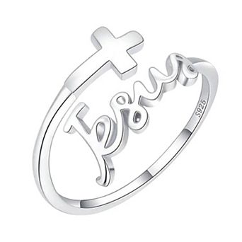 Exquisite Cross Ring, Warm Metallic Texture, Low-Key Elegance for Daily Wear