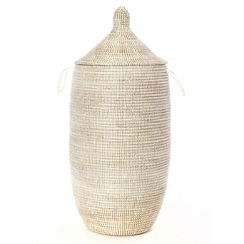 Slender Laurel Hamper Basket