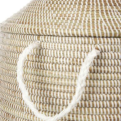 Slender Laurel Hamper Basket