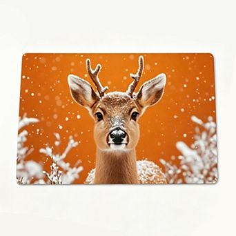 Beige Pebble Stone Floor Mat Soft Anti-Slip Moisture-Proof Surface