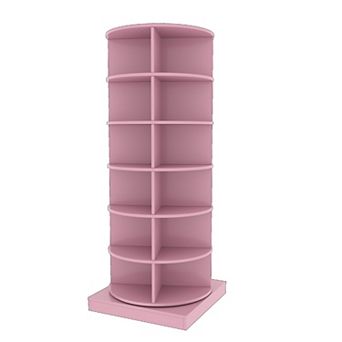 KWPZQEB 360 Rotating Round Shoe Cabinet