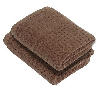 Luxury Turkish Hand Towel, Turkish Cotton, Quick Drying, 2 pc Towel, Checkers Style