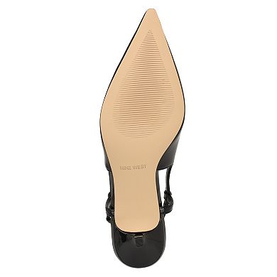 Nine West Amayo Women's Slingback Pumps Pointed Toe Heels