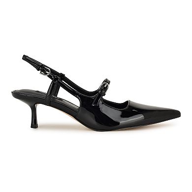 Nine West Amayo Women's Slingback Pumps Pointed Toe Heels