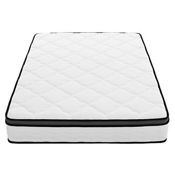 KWPZQEB 12 Inch Medium Firm Hybrid Mattress with Individually Wrapped Pocket Coils Innerspring