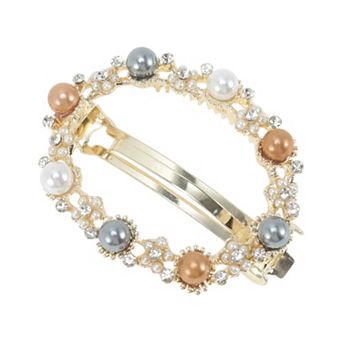 1.97"x3.94" Fashion Pearl Hair Clips 1 pc