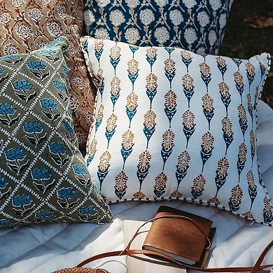 Bahaar Throw Pillow Cover