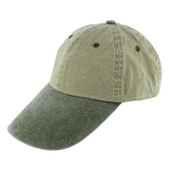 Broner Men's 4 Inch Two Tone Long Billed Baseball Cap