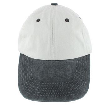 Broner Men's 4 Inch Two Tone Long Billed Baseball Cap