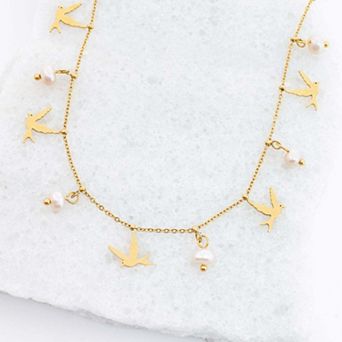 Wings of Hope Pearl Necklace