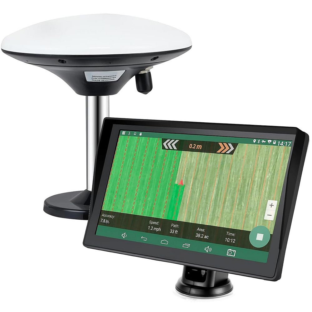 GNSS Agricultural Tractor GPS Navigator with 9