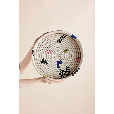 Mosaic Woven Nesting Tray