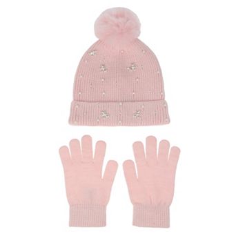 Girls Elli by Capelli 2 pc Hat & Gloves Set