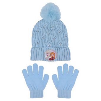 Girls Disney's Frozen 2 pc Hat & Gloves Set