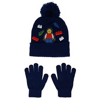 Boys LEGO 2 pc Hat & Gloves Set