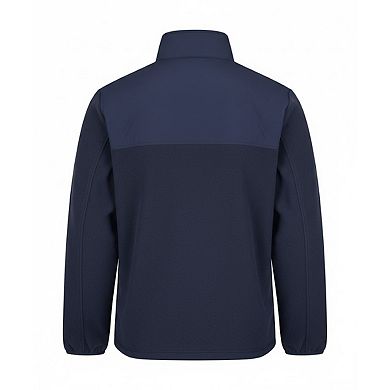 Front Row Mens Microfleece Half Zip Fleece Top