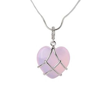 Fashion Moonstone Necklace For Cartoon Princess Love Girl Necklace Novelty Jewelry