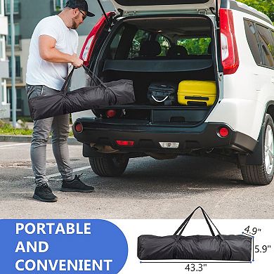 Portable Party Tent with Waterproof Canopy and Sidewalls for Backyard or Picnic