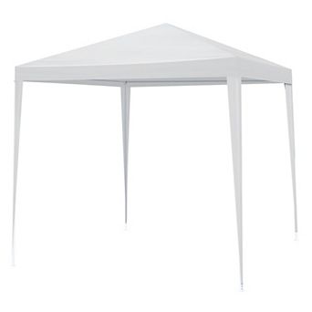 Portable Party Tent with Waterproof Canopy and Sidewalls for Backyard or Picnic
