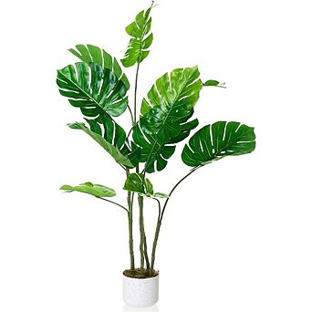 4ft Artificial Monstera Deliciosa in Planter