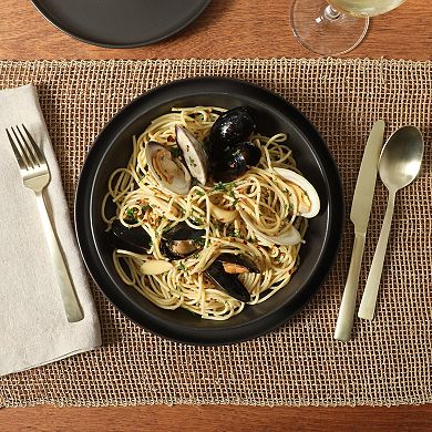 Gibson Elite Overbrook 16pc Stoneware Dinnerware Set