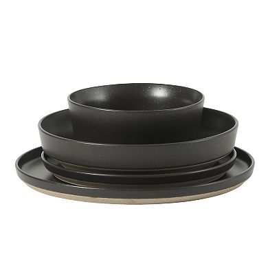 Gibson Elite Overbrook 16pc Stoneware Dinnerware Set