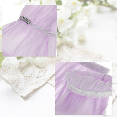 18.9"x4.33" Sun Protection Loose Arm Sleeves for Women 1 Pair