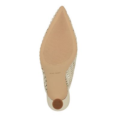 Nine West Grasso Women's Pointed Toe Slip-On Dress Mules