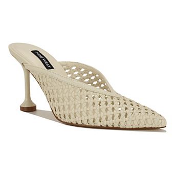 Nine West Grasso Women's Pointed Toe Slip-On Dress Mules