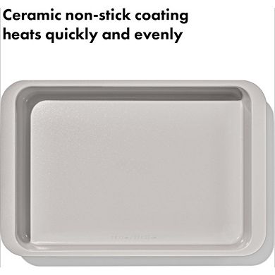 Zoulao Non-Stick Pro Ceramic Coated Metal Bakeware 9” x 13” Cake Pan