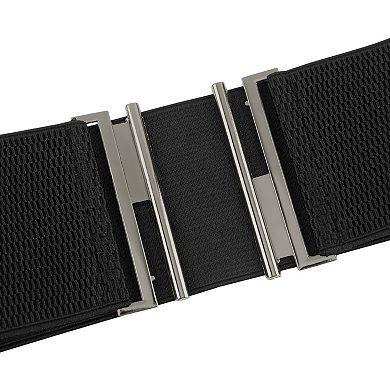 Women's Stretchy Belts Vintage Elastic Waistband for Dresses 29.5x3.0"