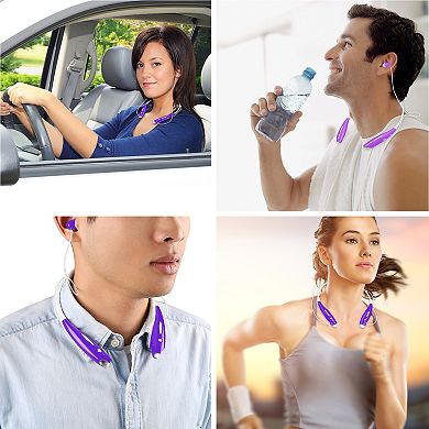 Wireless Sports Bluetooth Headset with Mic for Phone & Tablet